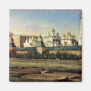 Imán Vista del Kremlin de Moscú desde el terraplén