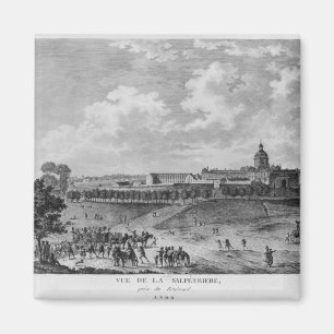 Imán Vista del La Salpetriere de Hopital
