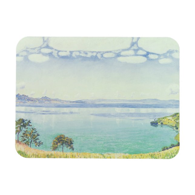 Imán Vista del lago Leman de Chexbres, 1905 (Horizontal)
