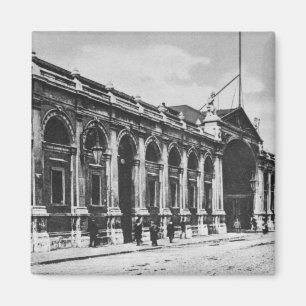 Imán Vista del mercado de carne de Smithfield, c.1905