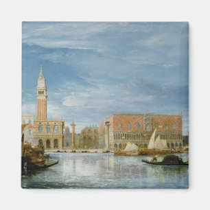 Imán Vista del Molo y del Palazzo Ducale