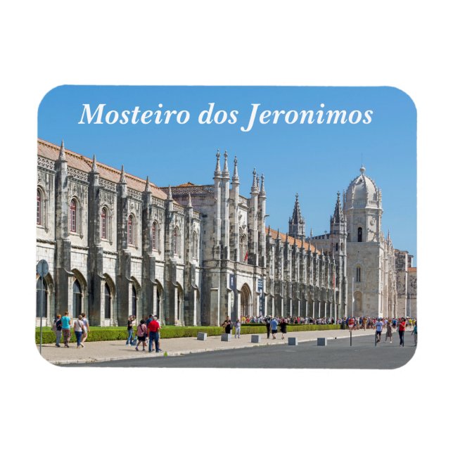 Imán Vista del Monasterio de Hieronymitas. (Horizontal)