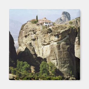 Imán Vista del monasterio de la trinidad santa