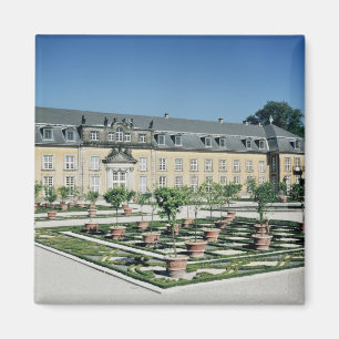 Imán Vista del naranjal del Herrenhausen