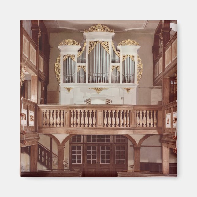 Imán Vista del órgano (Frente)