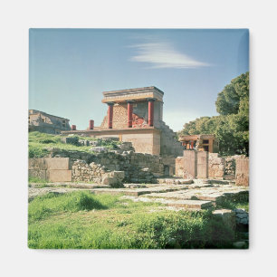 Imán Vista del palacio de Knossos
