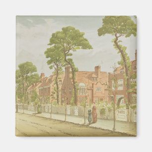 Imán Vista del parque de Bedford, 1882 (litho del