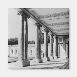 Imán Vista del peristyle y de la izquierda del Trianon