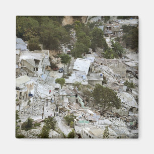 Imán Vista del Port-au-Prince, Haití