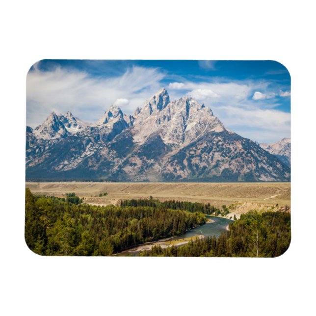 Imán Vista del río de las serpientes | Parque nacional  (Horizontal)
