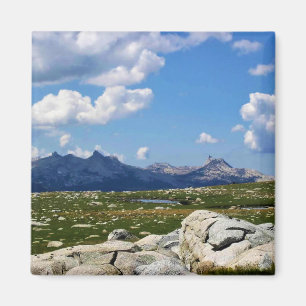 Imán Vista del sendero de los lagos Gaylor, paso de Tio