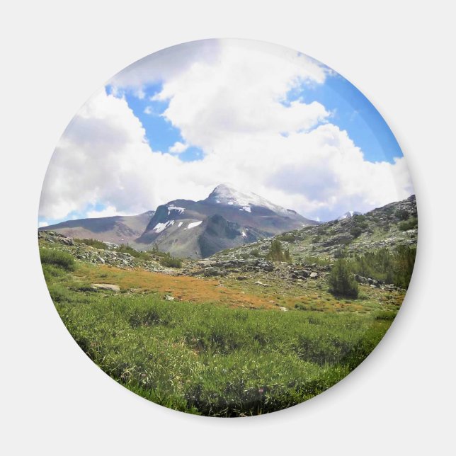 Imán Vista del sendero de los lagos Gaylor, paso de Tio (Frente)