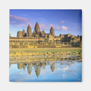 Imán Vista del templo desde delante