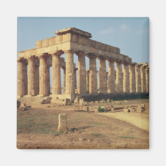 Imán Vista del Templo E, c.490-480 a. C. (Frente)