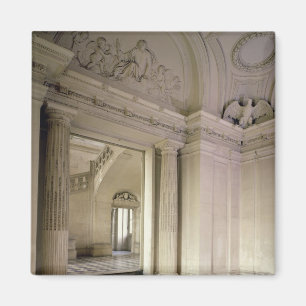 Imán Vista del vestíbulo central, construido 1642-51