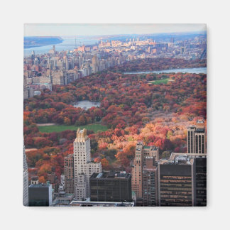 Imán Vista desde arriba: Otoño en Central Park 01