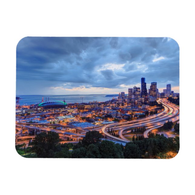 Imán Vista desde Beacon Hill, Pacific Med Center (Horizontal)