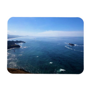 Imán Vista desde Cabo Foulweather, Newport, Oregón