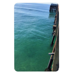 Imán Vista desde el muelle, Newport Beach, California