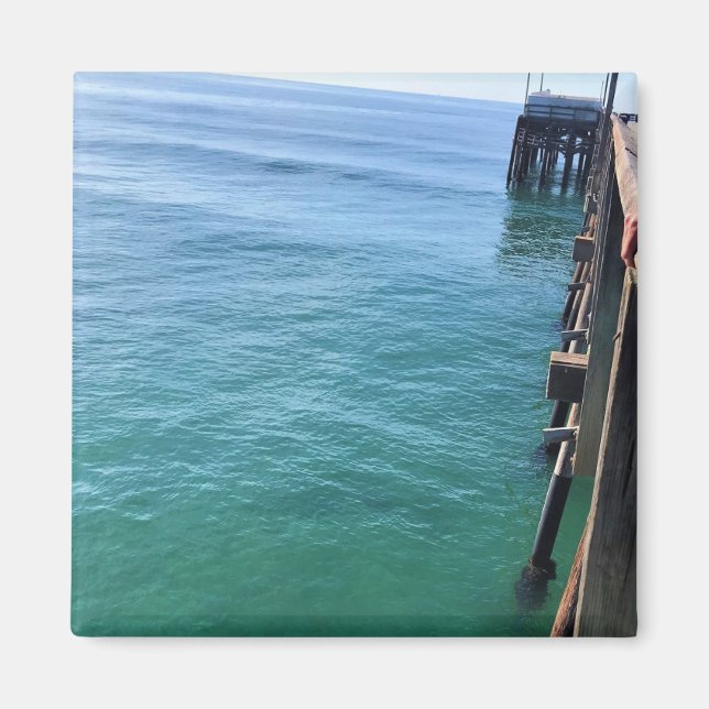 Imán Vista desde el muelle, Newport Beach, California (Frente)
