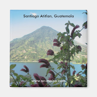 Imán Vista desde Santiago Atitlan, Guatemala