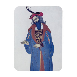 Imán Vista el diseño para la Azul-Barba, del Beaut el