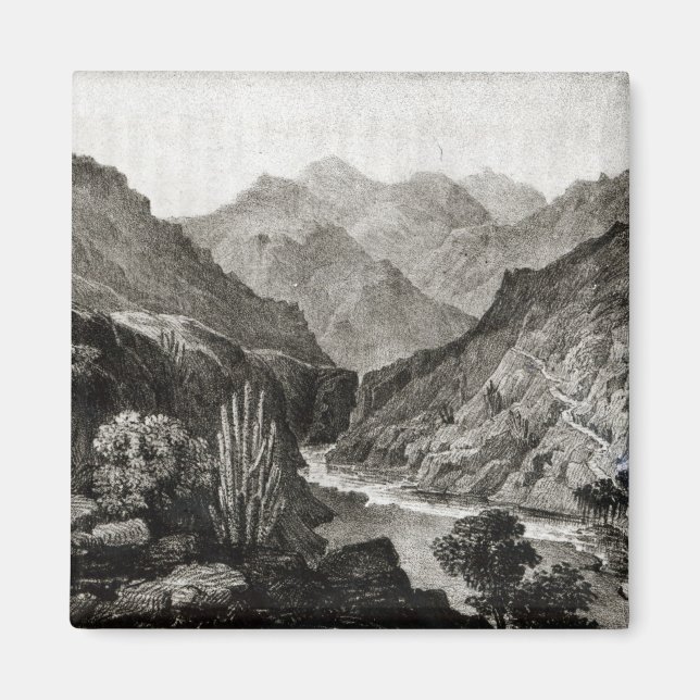 Imán Vista en la Cordillera (Frente)