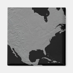 Imán Vista estereoscópica de Norteamérica 2