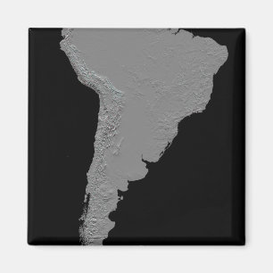 Imán Vista estereoscópica de Sudamérica