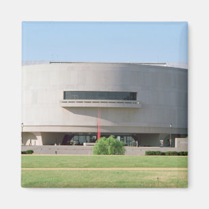 Imán Vista exterior del Hirshhorn Museum, 1974)