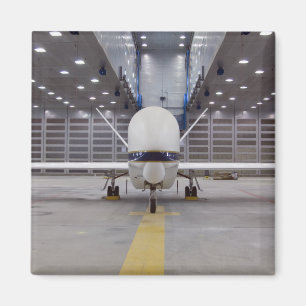 Imán Vista frontal de un avión no tripulado de Global H