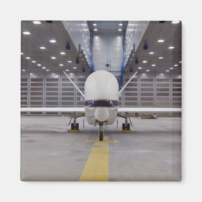 Imán Vista frontal de un avión no tripulado de Global H (Frente)