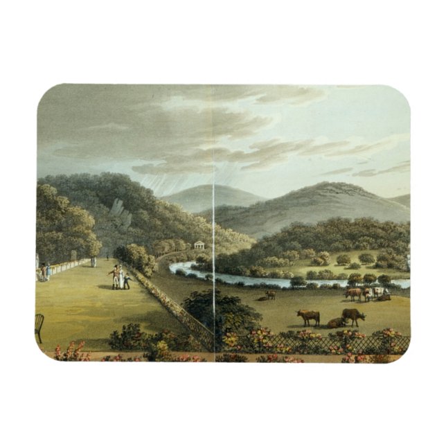 Imán Vista general desde los frentes sur y este del (Horizontal)