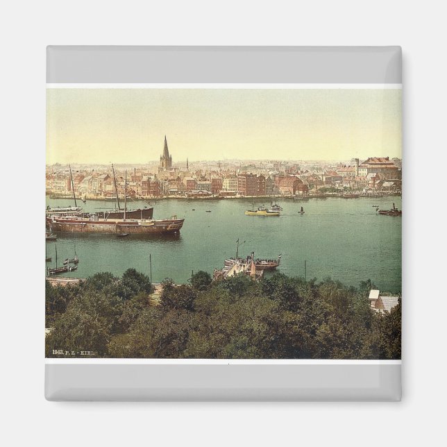 Imán Vista general, Kiel, Schleswig-Holstein, Alemania (Frente)