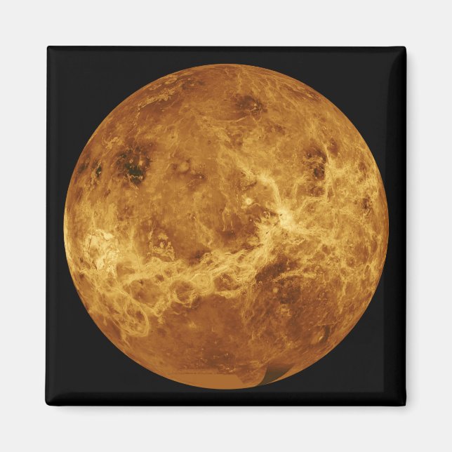 Imán Vista global de la superficie de Venus (Frente)