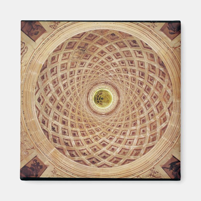 Imán Vista interior de la cúpula de la capilla (Frente)