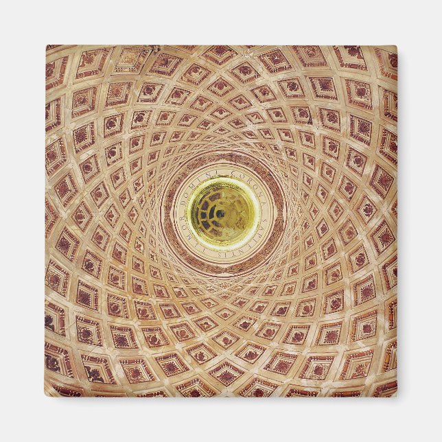 Imán Vista interior de la cúpula en la capilla (Frente)