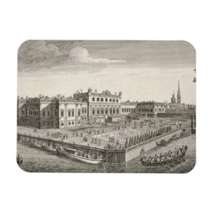 Imán Vista noroeste del Palacio de Verano de su Impe