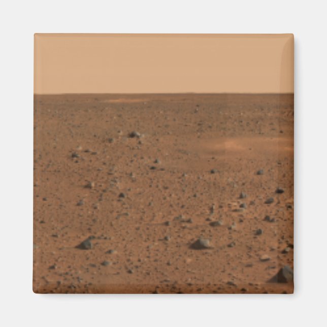 Imán Vista panorámica de 360 grados de Marte (Frente)