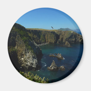Imán Vista panorámica de la isla Anacapa en las Islas d