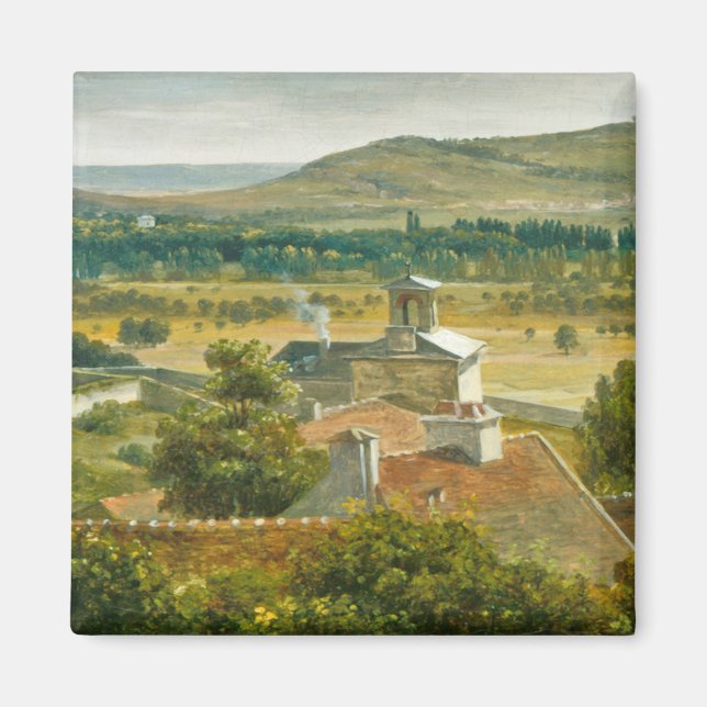 Imán Vista panorámica de la isla de Francia (Frente)