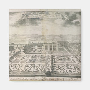 Imán Vista panorámica de los jardines de Kensington