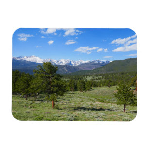 Imán Vista panorámica de Rocky Mountain