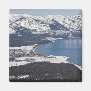 Imán Vista panorámica del lago Tahoe, EE.UU.