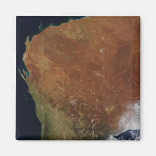 Imán Vista por satélite de Australia occidental