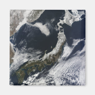 Imán Vista por satélite de Japón