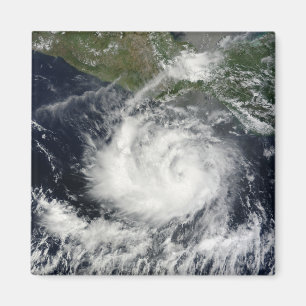 Imán Vista por satélite de la tormenta tropical Darby