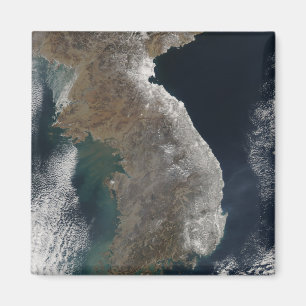 Imán Vista por satélite de nevadas