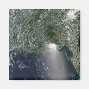 Imán Vista por satélite de un derrame de petróleo