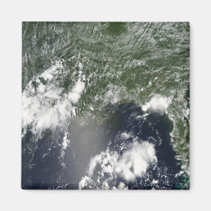 Imán Vista por satélite del Golfo de México